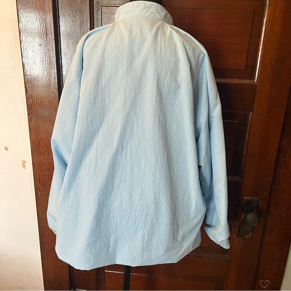VTG Bow Detail Winning Moves Pastel Windbreaker Jacket - Picture 2 of 7